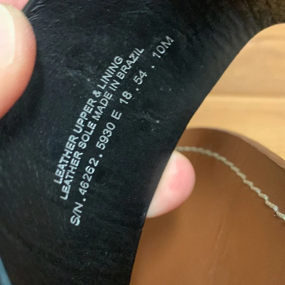 Tory Burch Leather Slide Sandals